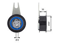 Ролик ремня ГРМ VW Passat 1.9 TDI з90-96р.в. натяжний (SPIDAN) 0066414