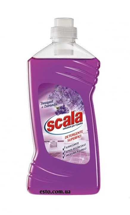 Засіб для миття підлоги Scala Detergente Superficie Bouquet di Lavanda 1 л