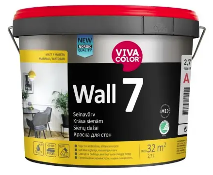 Фарба для стін Wall 7 0.9л, фото 1