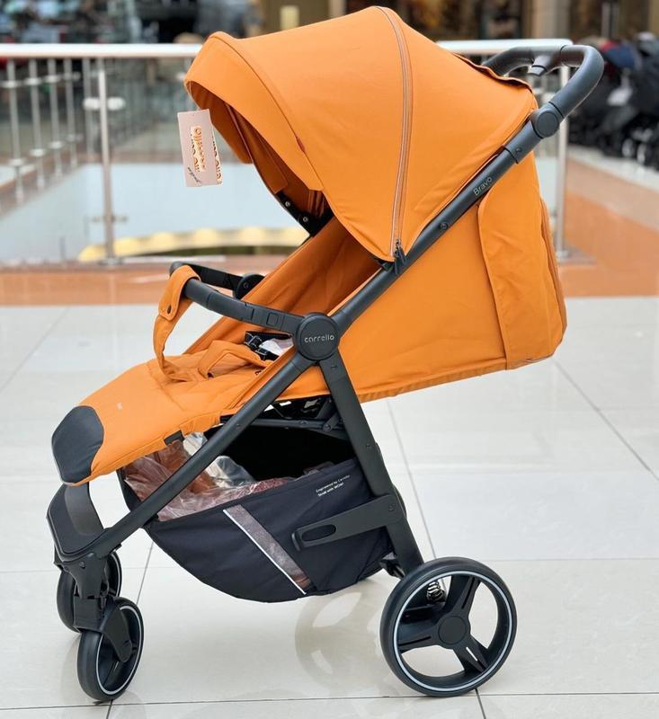 Прогулянкова коляска CARRELLO Bravo/BF CRL- 8512 Amber Orange 2024