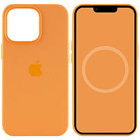 Чехол Silicone case (AAA) full with Magsafe and Animation для Apple iPhone 13 Pro Max (6.7") Estet