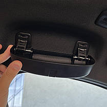 Футляр для окулярів автомобільний для AUDI серії Q, A,S,RS,S 2012-2021 Чорний, фото 5