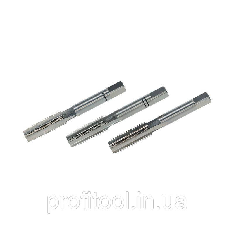 Мітчик VOLKEL ручний UNC Nr 3x48; HSS-G; DIN 352; 11х36 мм (комплект 3шт) (23303_)