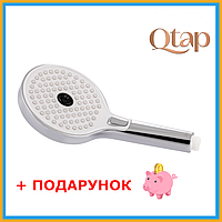 Лійка для ручного душу Qtap Rucni 130 мм округла QTRUCA133O3KCW Chrome