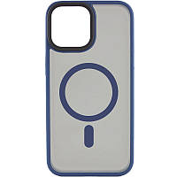 TPU+PC чехол Metal Buttons with MagSafe для Apple iPhone 15 Plus (6.7") Form