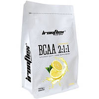 Аминокислота BCAA для спорта IronFlex BCAA Performance 2-1-1 1000 g 200 servings Lemon GL, код: 7611036