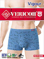 Трусы мужские VERICOH. Состав 70% cotton, 22% bamboo fiber, 8% spandex. Размерный ряд (XL, XXL, XXXL, XXXXL)