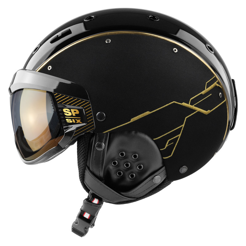 Гірськолижний шолом Casco sp-6 circuit gold black, Розмір: 58-62, 54-58 (MD)