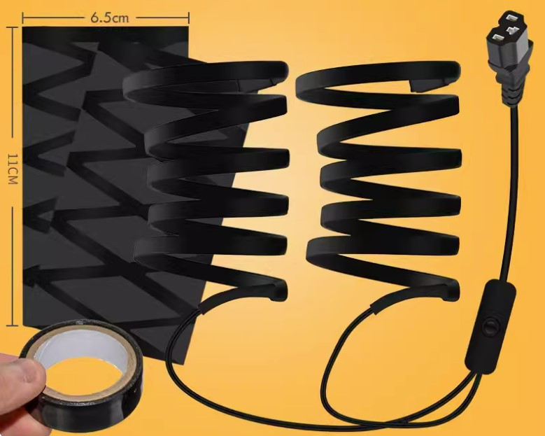 Електропідігрів ручок керма 48-60-72V