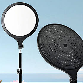 Світлодіодна LED-панель ZL-QP260 – 26см. (кільцева лампа) для студійного освітлення, на штативі 210см., 20 Вт.
