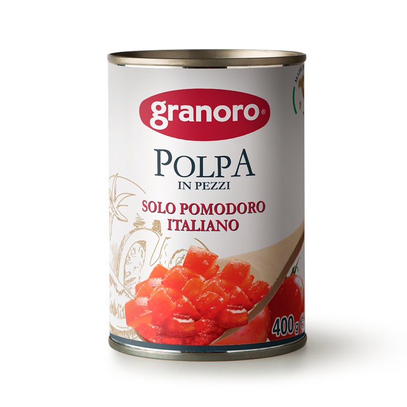Подрібнені помідори пульпа Granoro Polpa Pomodoro 400г. Італія