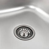 Кухонна мийка Platinum 7850 Decor 0,8 мм, фото 5