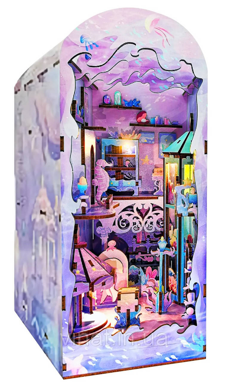 Бук Нук Океан мрій Book Nook Dream Ocean SQ-04 Інтер'єрний конструктор