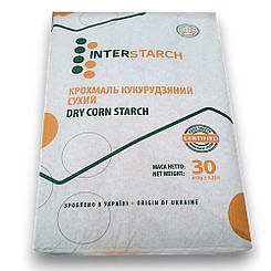 Нативний крохмаль кукурудзяний, в мішках по 30 / 25 кг