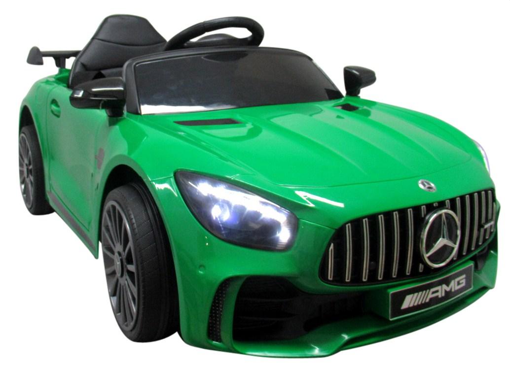 Дитячий автомобіль Мерседес GTR-S зелений Eva