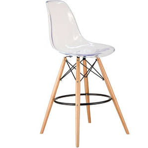 Стілець барний Тауер Вуд, колір чорний, зелений , сірий, блакитний,білий, жовтий