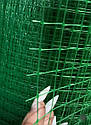 Рулонна забірна сітка пташка вольєрна пластикова для птахів сітка огорожі для вольєрів 12*14 мм 1,5*100, фото 4