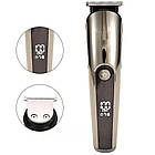 Бездротова машинка для стрижки волосся 5в1 VGR V-107 / Набір для стрижки / Акумуляторний тример, фото 8