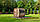 Quad-Fass-Sauna 2,4x1,6m Gartensauna-29 mit Glasfassade schlüsselfertig von Thermowood Production, фото 6