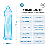 Стимулювальні презервативи з ребристою структурою Love Match — Stimolante, No1, фото 2
