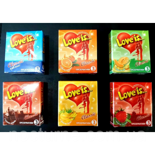 Презервативи Love is... (3 шт.)