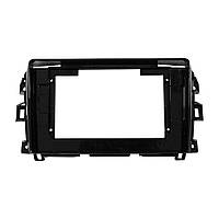 Перехідний штатний комплект із проводкою до Android магнітоли Nissan Navara Terra 2011-2017 Glossy Black High