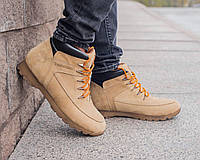 Ботинки мужские нубук Timberland - бежевый