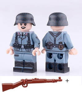 Військові фігурки, Німецький солдат №13 1шт, BrickArms