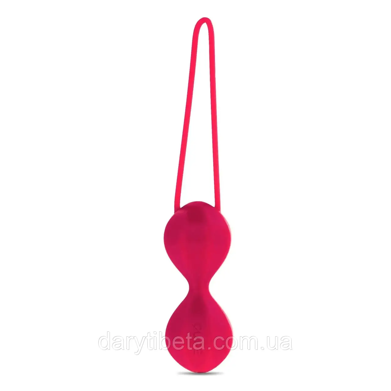 Вагінальні кульки на жорсткому зчепленні 32 мм Mrs. Miracle рожеві Силікон