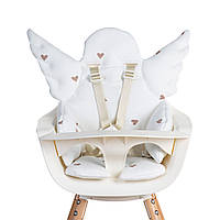 Подушка універсальна до стільця для годування Childhome angel/hearts, арт. CCASCJOH