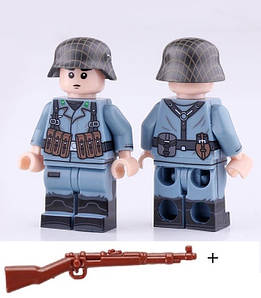 Военные фигурки,Немецкий солдат №14 1шт, BrickArms