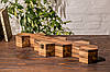 Скринька ручної роботи з натурального дерева Оригінальний подарунок шефу | Подушечки в комплекті, фото 3