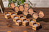 Скринька ручної роботи з натурального дерева Оригінальний подарунок шефу | Подушечки в комплекті, фото 8