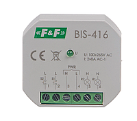 Импульсное реле BIS-416, 1NO+1NO 8А/230V два независимых канала F&F