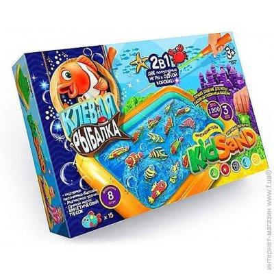 Danko Toys Настільна гра 2 в 1: рибалка і пісочок