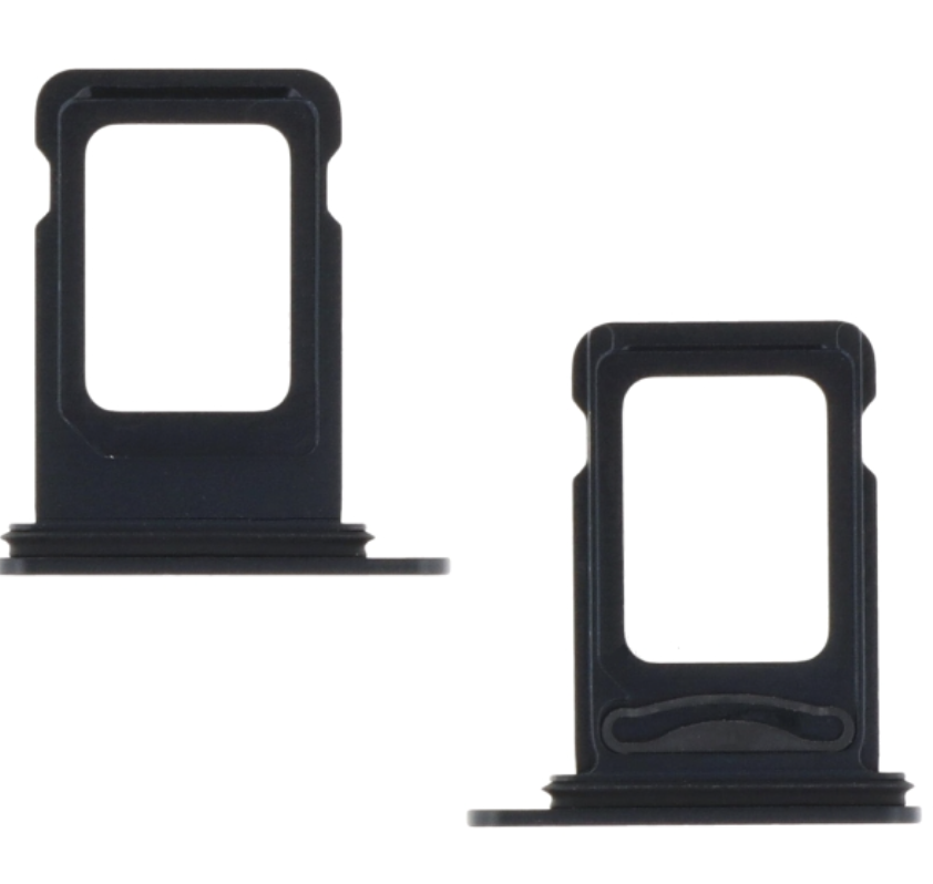 Тримач Sim-карти для iPhone 14/14 Plus, на 2 Sim-карти, чорний, Midnight, фото 1