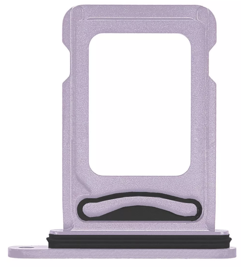 Тримач Sim-карти для iPhone 14/14 Plus, на 2 Sim-карти, фіолетовий, Purple, фото 1