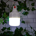 Підвісна акумуляторна лампа-ліхтарик 3Вт 240LM 400mAH 6500K з гачком Mini USB, фото 4