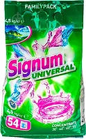 SIGNUM UNIVERSAL порошок д/прання 4,5 кг п/е