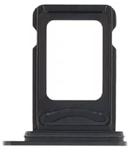 Тримач Sim-карти для iPhone 14 Pro/14 Pro Max, на одну Sim-карту, чорний, Space Black, фото 1