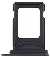 Тримач Sim-карти для iPhone 14 Pro/14 Pro Max, на одну Sim-карту, чорний, Space Black