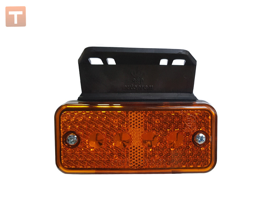 Ліхтар габаритний жовтий 4LED (12-24v) ( ÇERAY Турціія)