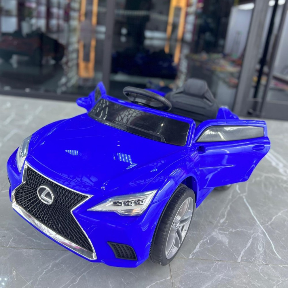 Дитячий електромобіль на акумуляторі Lexus M 4824 на радіокеруванні для дітей 3-8 років Синій