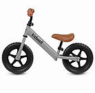 Велобіг дитячий двоколісний для найменших Kidwell REBEL Grey / Стильний велосипед біговий без педалей, фото 3