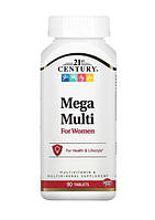 Мультивітаміни 21st Century Mega Multi для жінок 90 штук