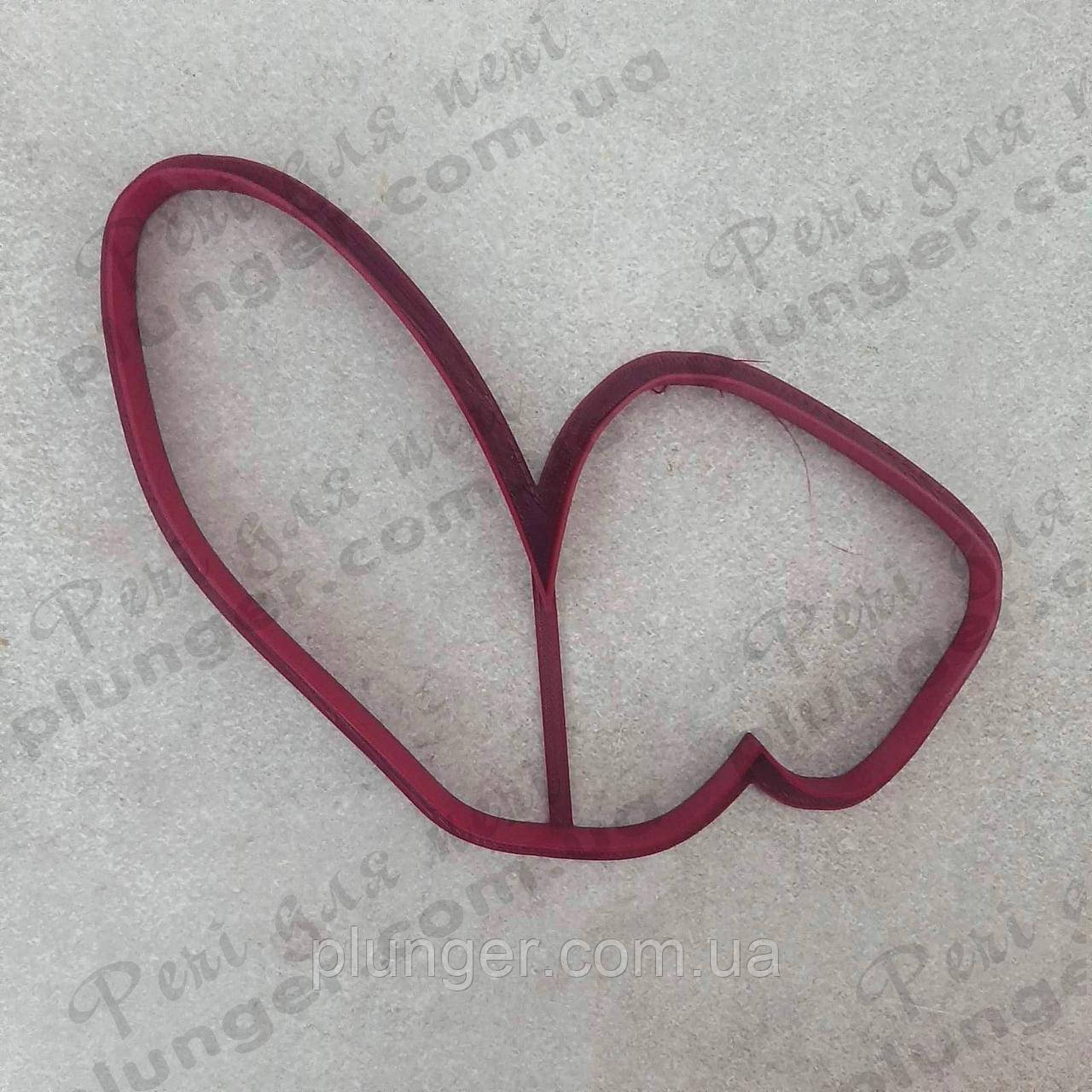 Вирубка пластикова Вушка, фото 1