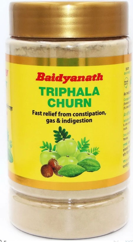 Трифала Чурна Байдьянатх Triphala Churna Baidyanath 500 г