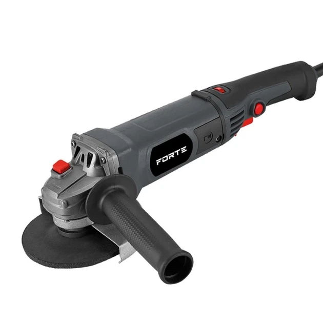 Кутова шліфувальна машина AG 11-125 L FORTE 1100Вт, ф125мм, 11000 об/хв, вага 2,1кг