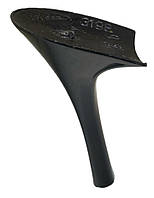 Каблук женский пластиковый 3198 р.1 Высота без набойки 8,1 см Черный