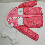 Зимова куртка для дівчинки, фото 4